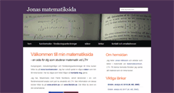 Desktop Screenshot of matematikblogg.se